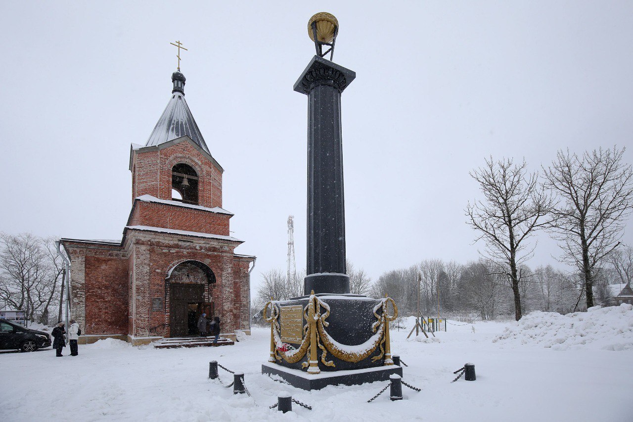 Настенный ТГУ-НОРД-С установлен для теплоснабжения церкви в дер. Чирковицы Ленинградской области