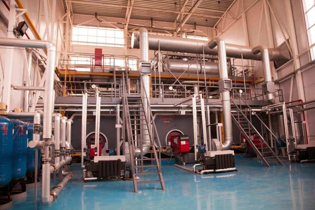 Реконструкция паро-водогрейной котельной мощностью 419 МВт в г. Ломоносов