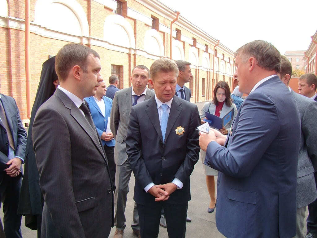 Открытие котельной главой ОАО "Газпром"
